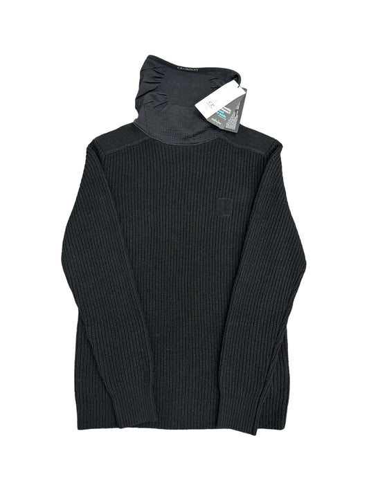 C.P Company Knitwear Turtle Neck Lambswool/Nylon Sweater - Black - Colour #999