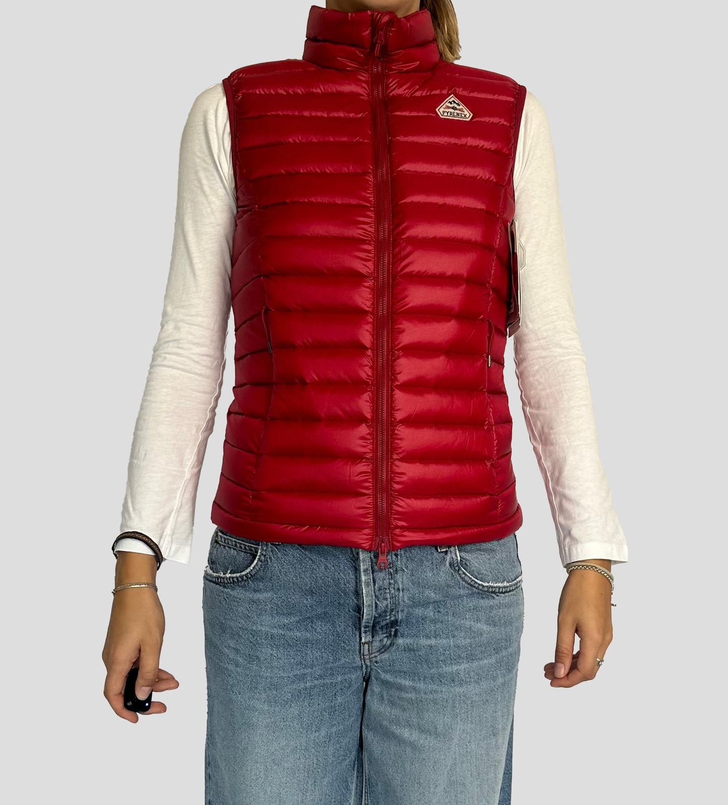 pyrenex "masha vest" gilet - womens - red